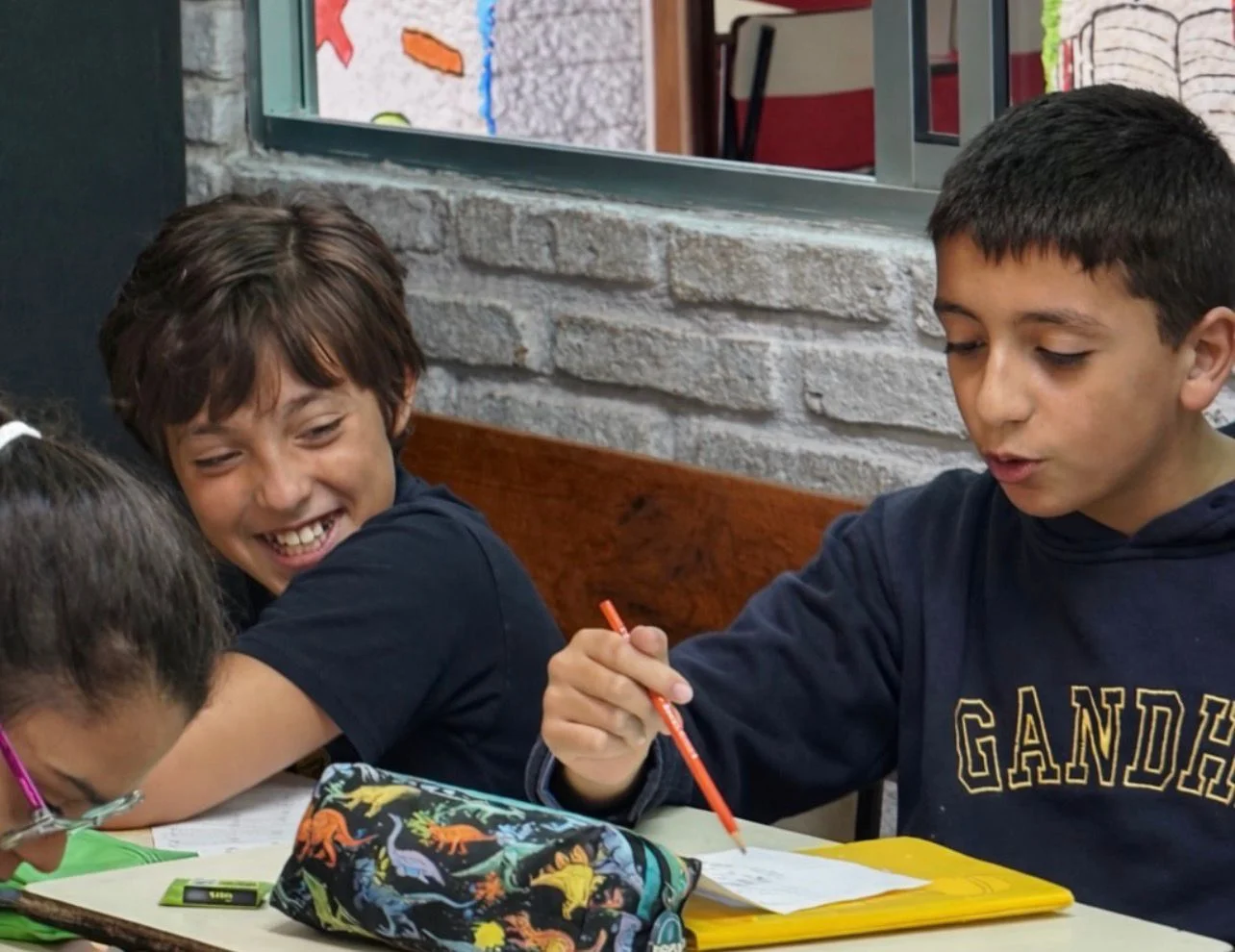 Aula de primaria Colegio Gandhi Montevideo